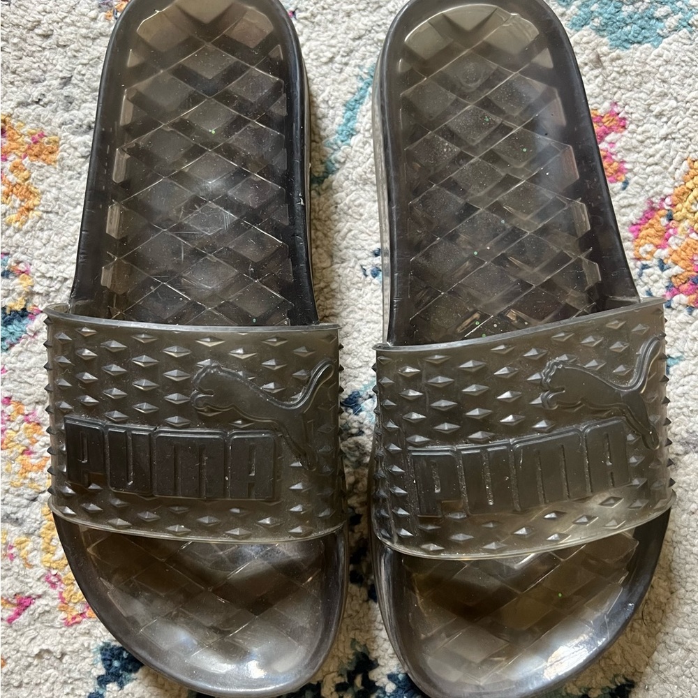 PUMA Fenty by Rihanna Jelly Slides Gray Women’s Size 7